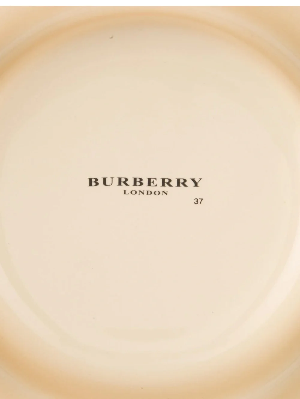 Burberry of London Nova Check Pattern Dog Bowl.